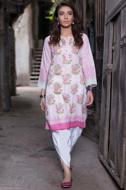 Stitched 1 Piece Digital Printed Cambric Shirt