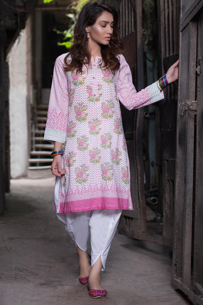 Stitched 1 Piece Digital Printed Cambric Shirt