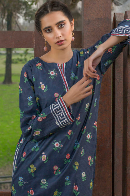 Stitched 1 Piece Printed Lawn Shirt