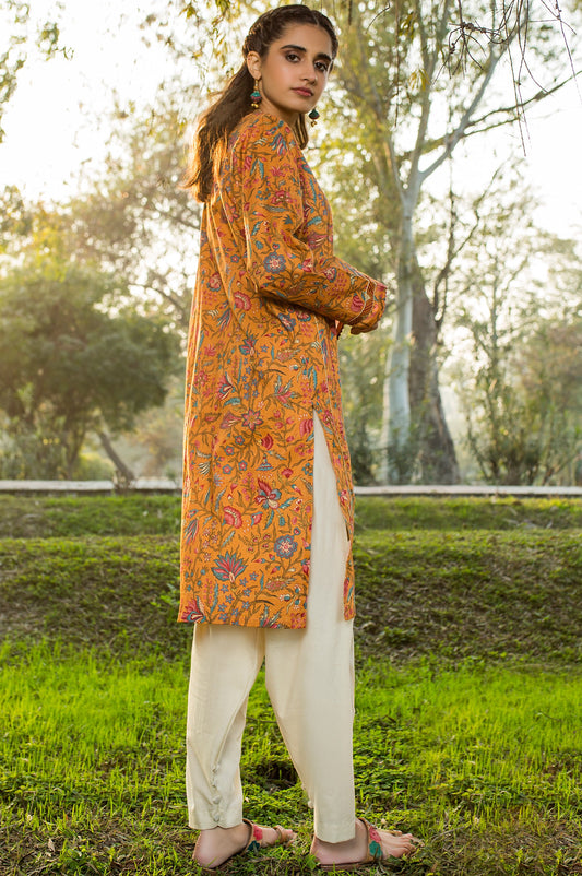 Stitched 1 Piece Printed Lawn Shirt