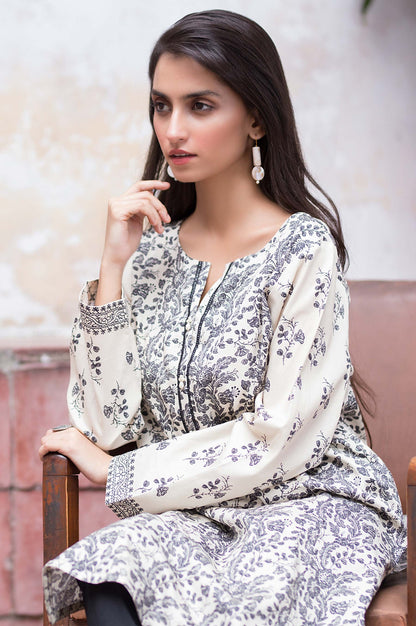 Stitched 1 Piece Digital Printed Cambric Shirt