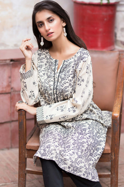 Stitched 1 Piece Digital Printed Cambric Shirt