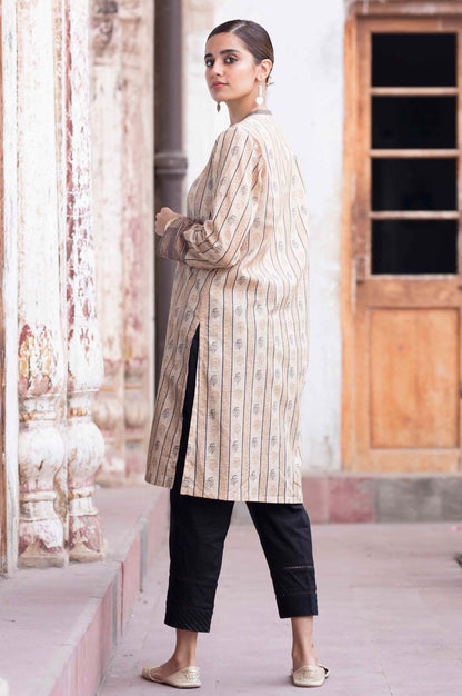 Stitched 1 Piece Digital Printed Cambric Shirt