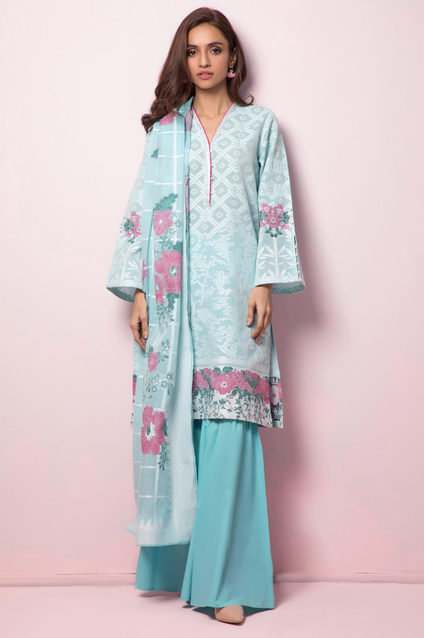 Stitched 2 Piece Yarn Dyed Suit