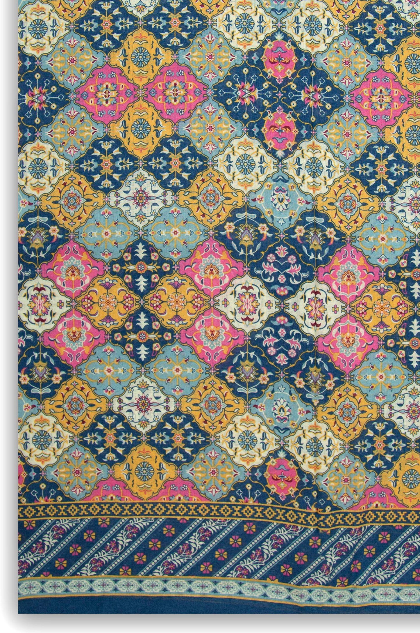 Printed Lawn Dupatta - Multi