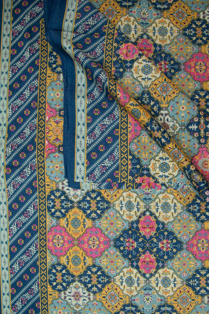 Printed Lawn Dupatta - Multi