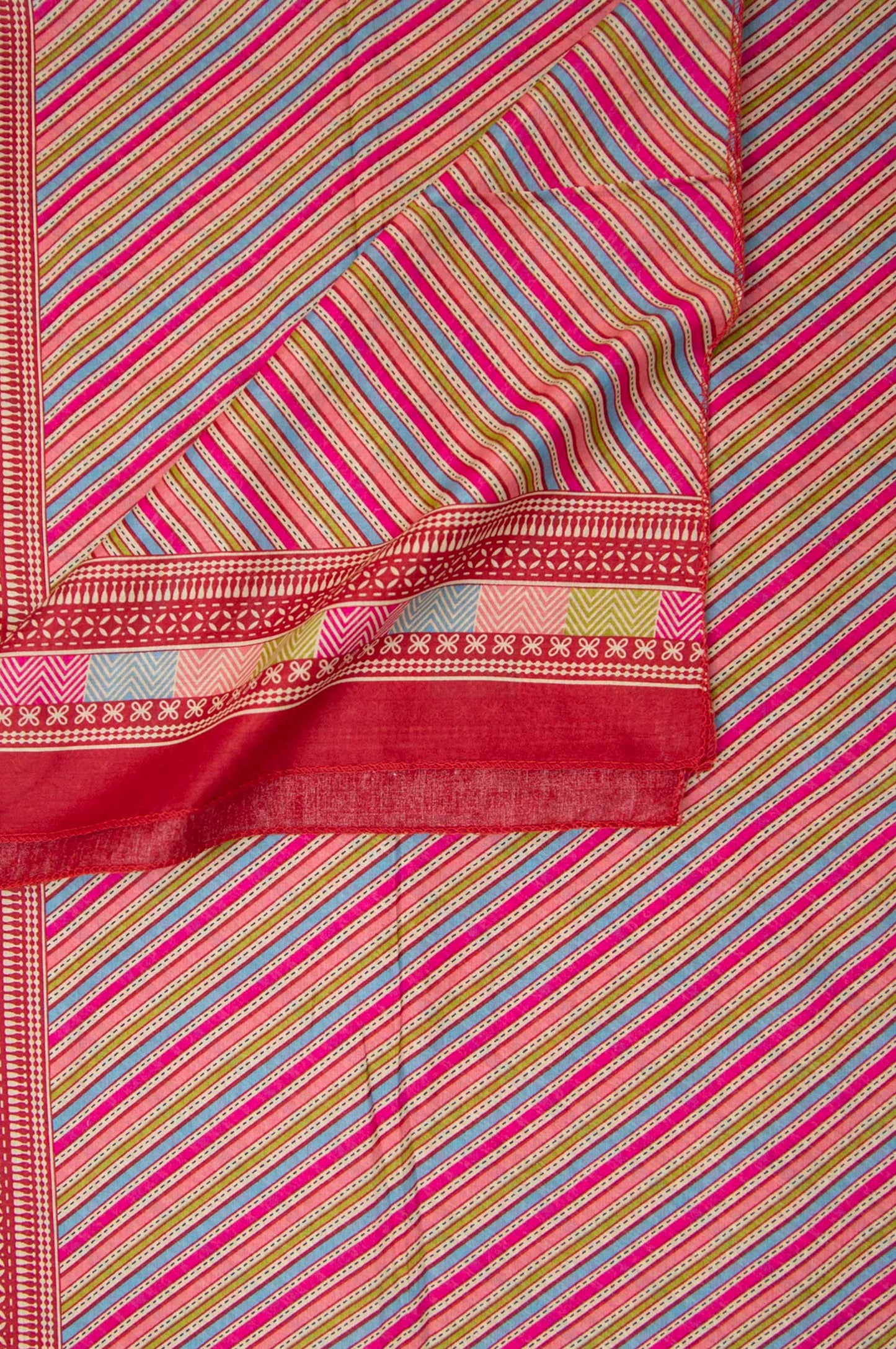 Printed Lawn Dupatta - Multi