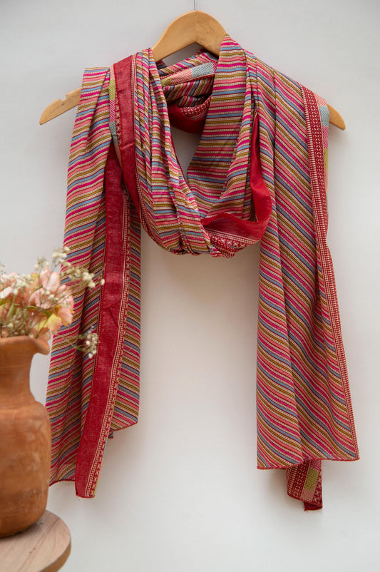 Printed Lawn Dupatta - Multi