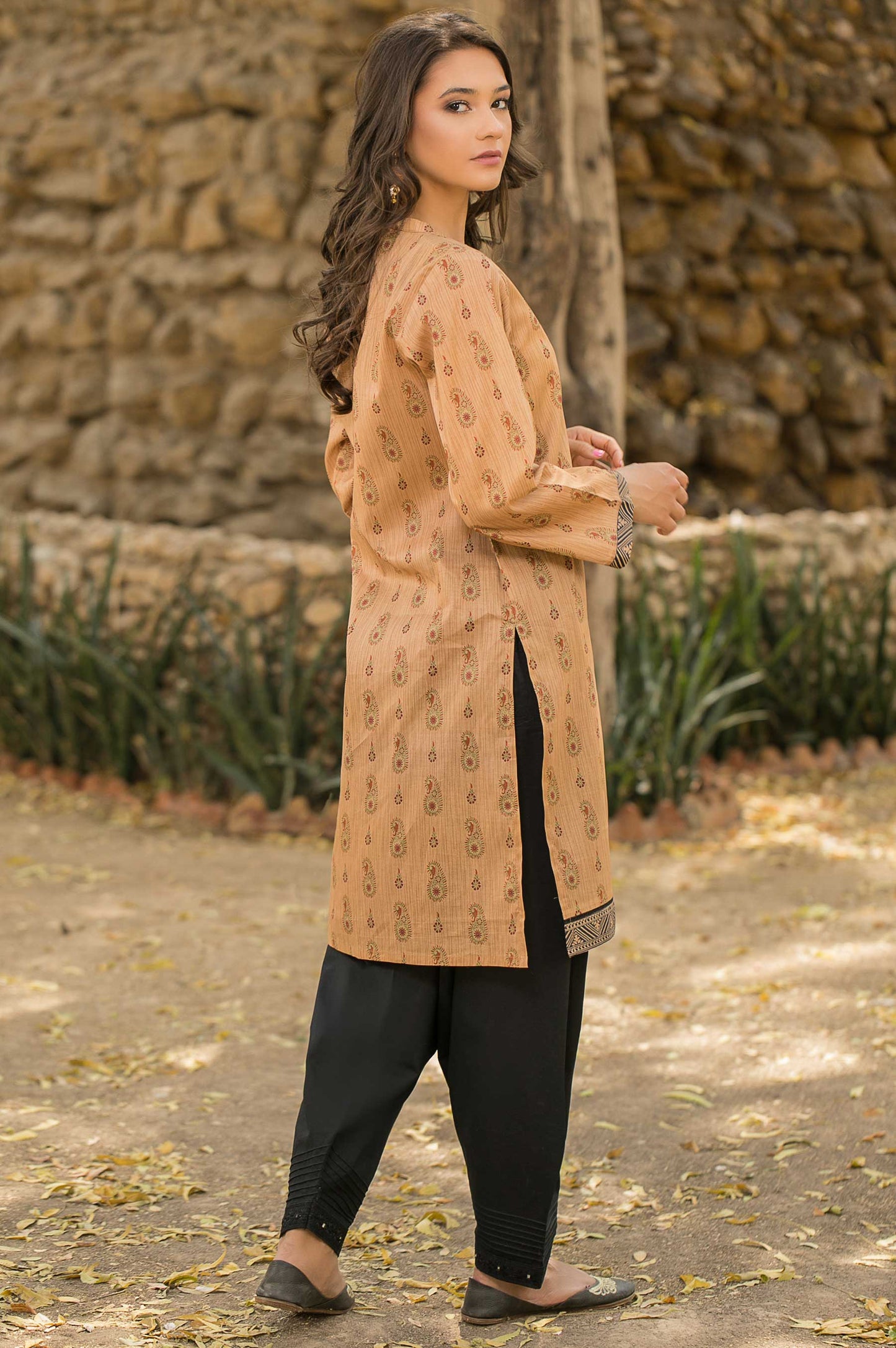 Stitched 1 Piece Printed Lawn Shirt