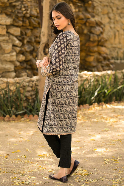 Stitched 1 Piece Printed Lawn Shirt