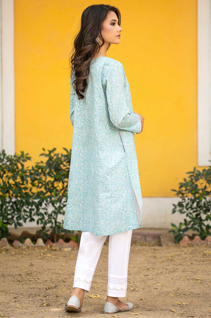 Stitched 1 Piece Digital Printed Lawn Shirt