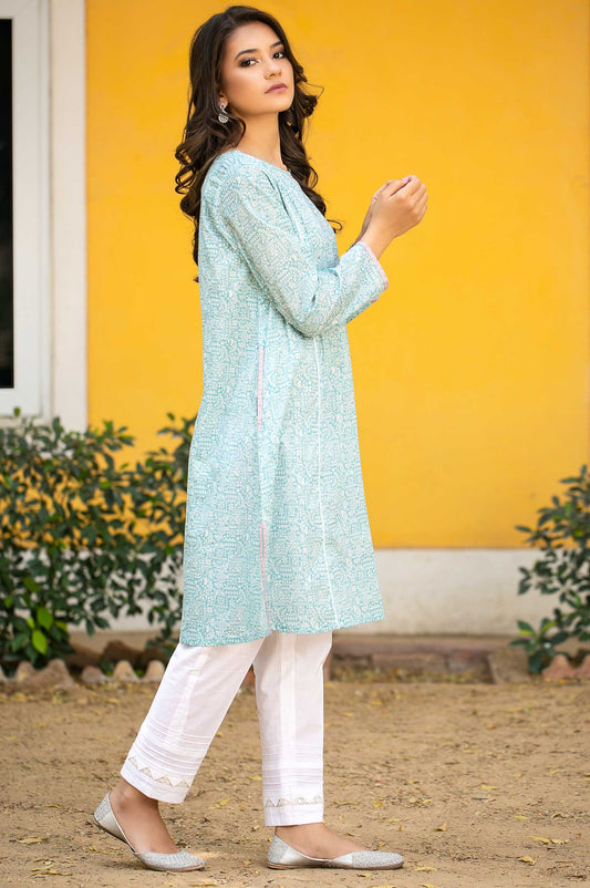 Stitched 1 Piece Digital Printed Lawn Shirt