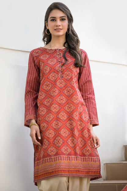 Stitched 1 Piece Digital Printed Lawn Shirt
