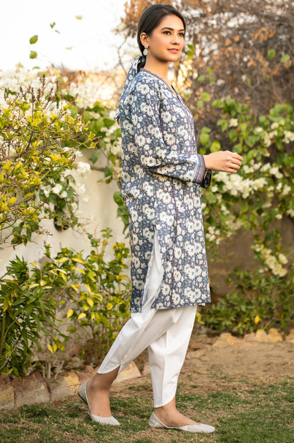 Stitched 1 Piece Digital Printed Lawn Shirt
