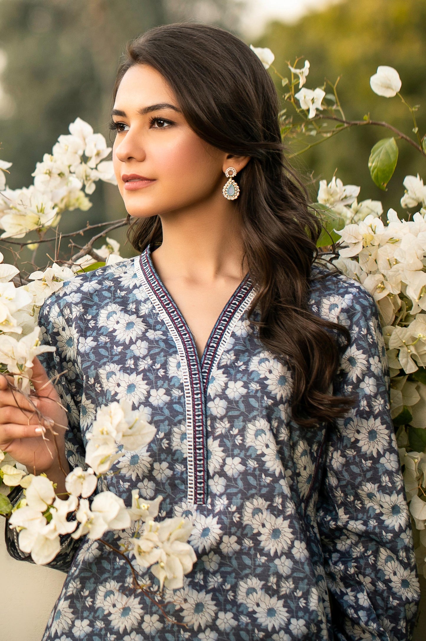 Stitched 1 Piece Digital Printed Lawn Shirt