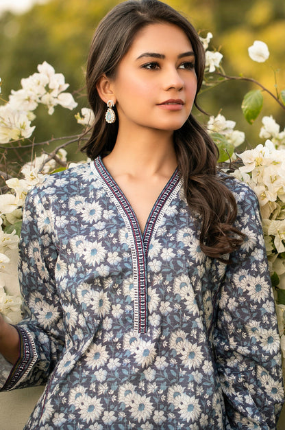 Stitched 1 Piece Digital Printed Lawn Shirt