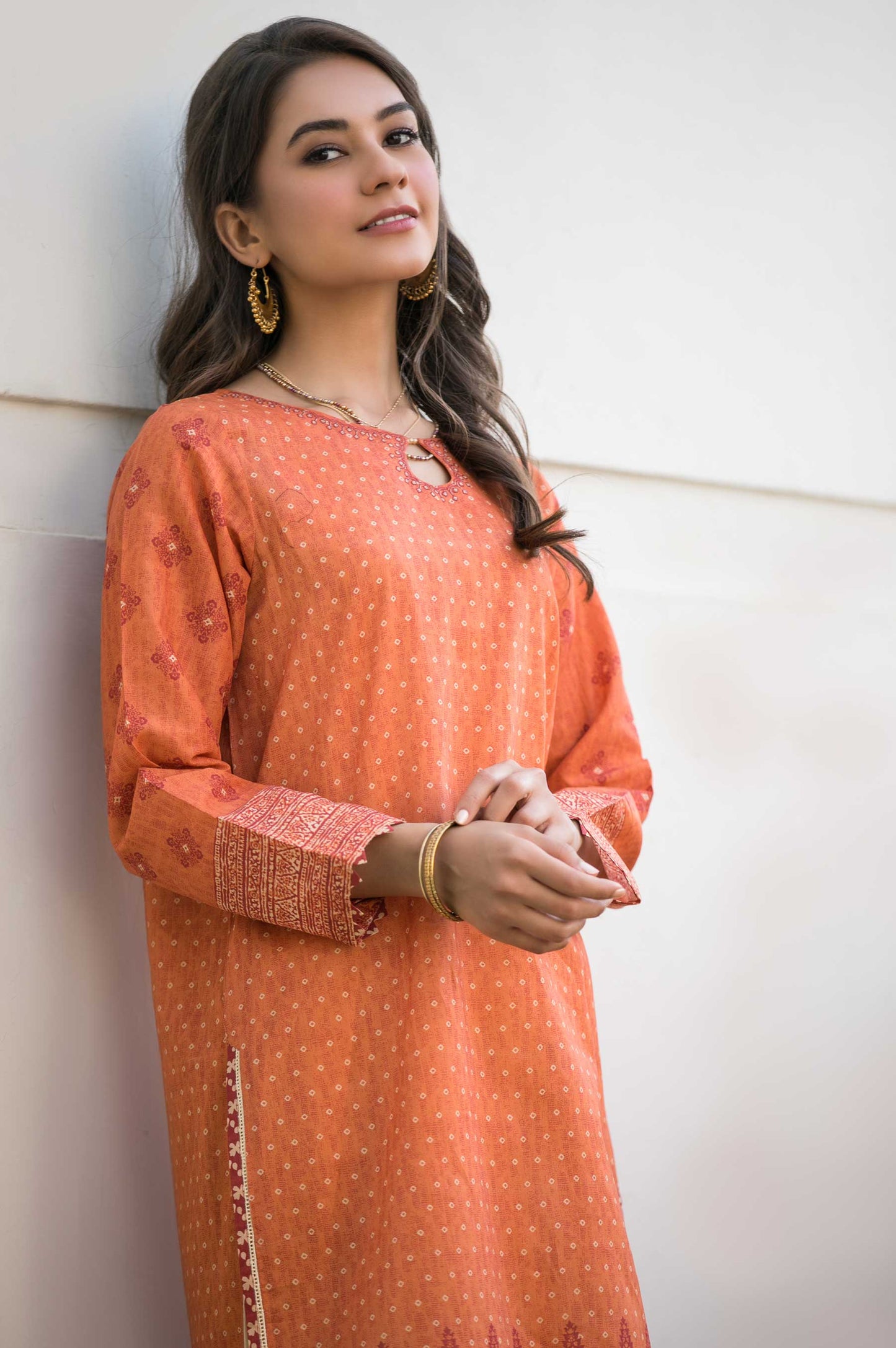 Stitched 1 Piece Digital Printed Lawn Shirt