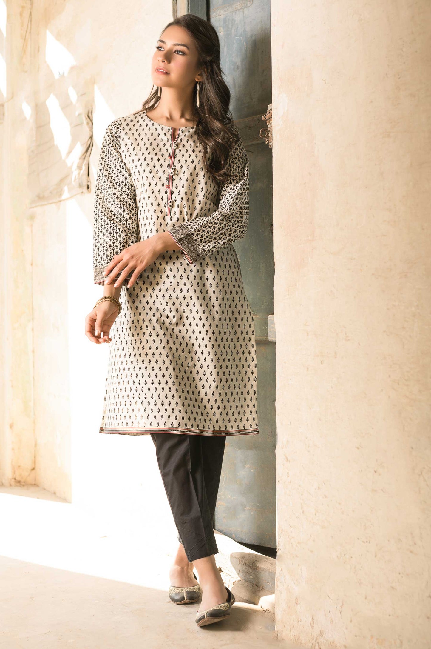 Stitched 1 Piece Digital Printed Lawn Shirt