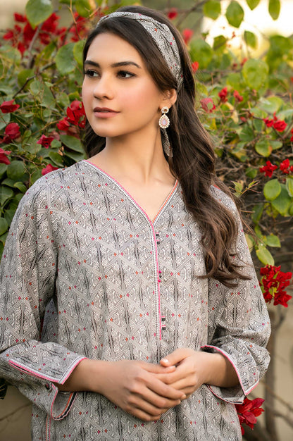Stitched 1 Piece Digital Printed Lawn Shirt