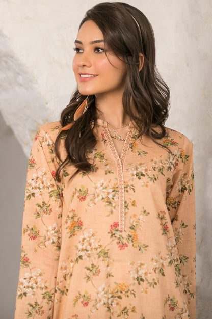 Stitched 1 Piece Digital Printed Lawn Shirt