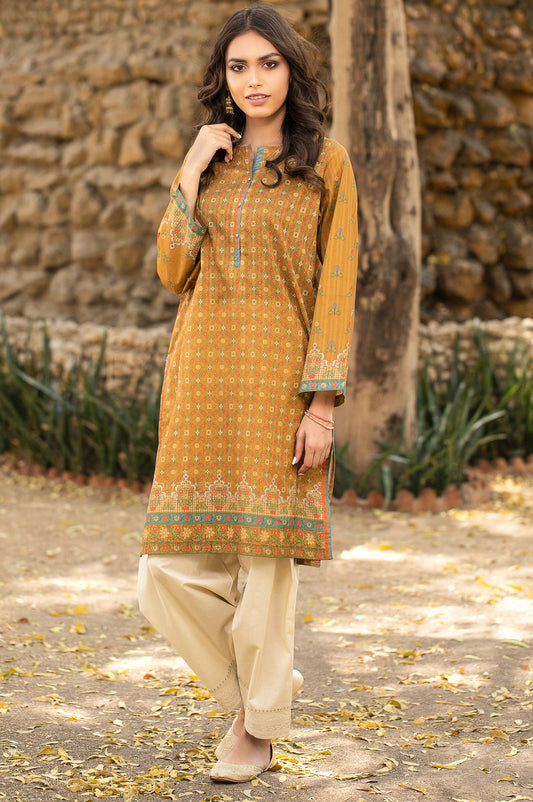 Stitched 1 Piece Digital Printed Doria Lawn Shirt