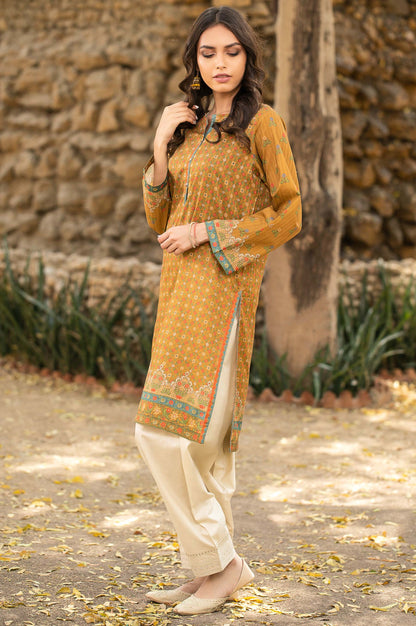 Stitched 1 Piece Digital Printed Doria Lawn Shirt