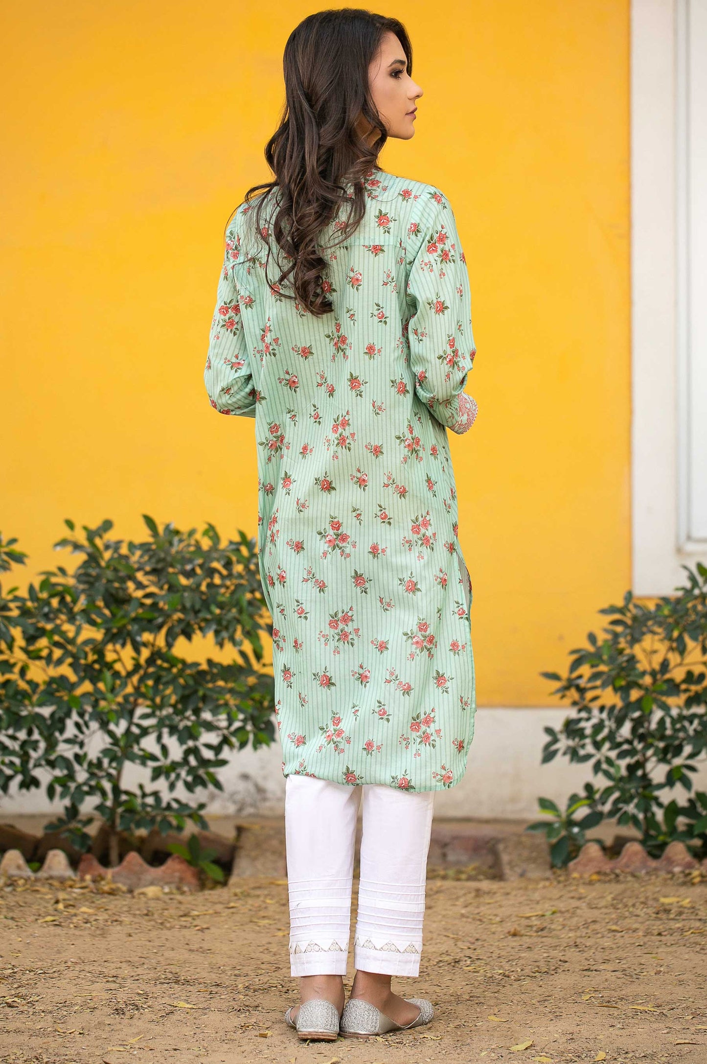 Stitched 1 Piece Digital Printed Lawn Shirt