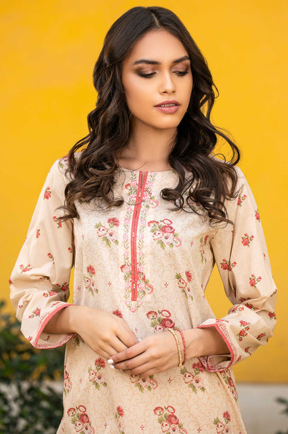 Stitched 1 Piece Embroidered Lawn Shirt