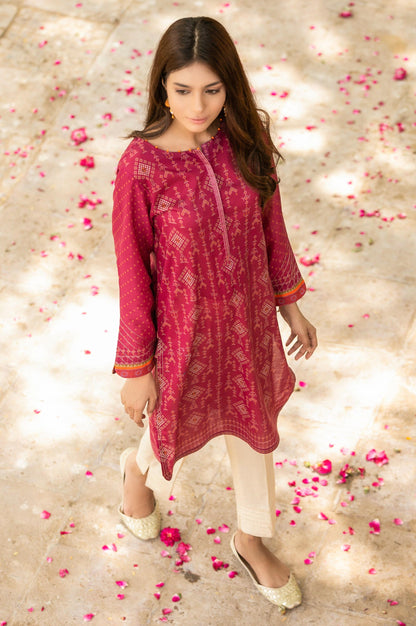 Stitched 1 Piece Digital Printed Lawn Shirt