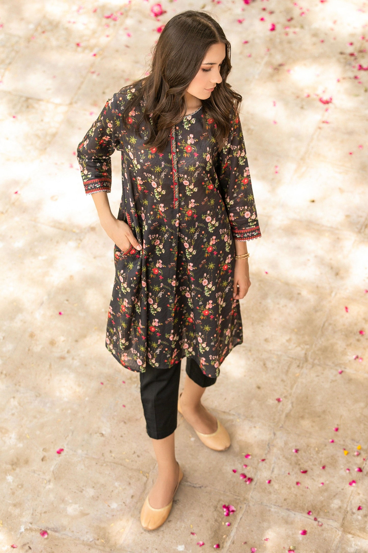 Stitched 1 Piece Digital Printed Lawn Shirt