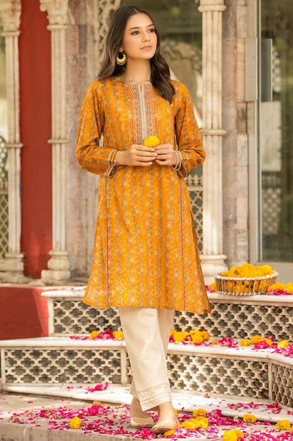 Stitched 1 Piece Digital Printed Lawn Shirt