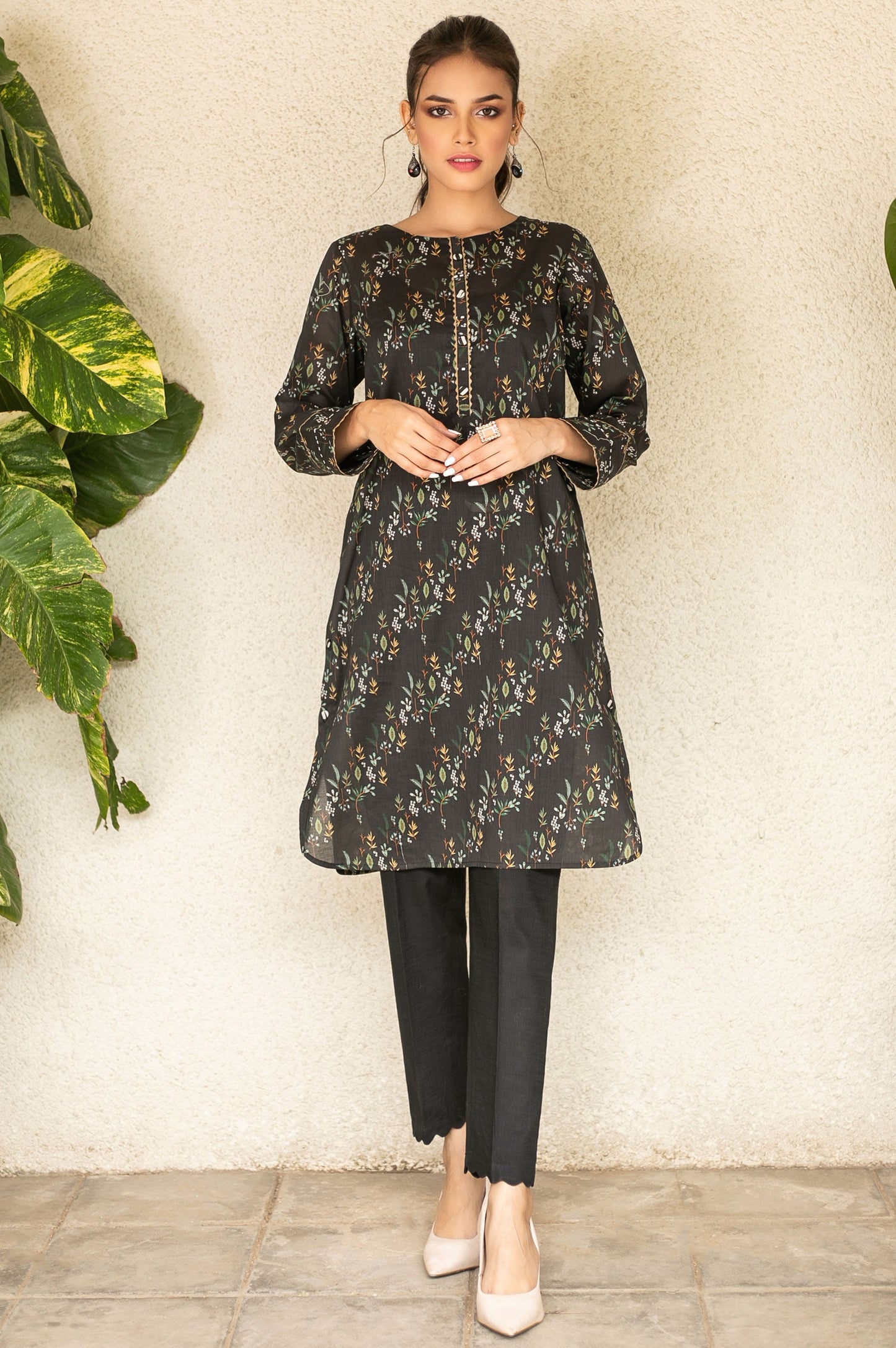 Stitched 1 Piece Digital Printed Lawn Shirt