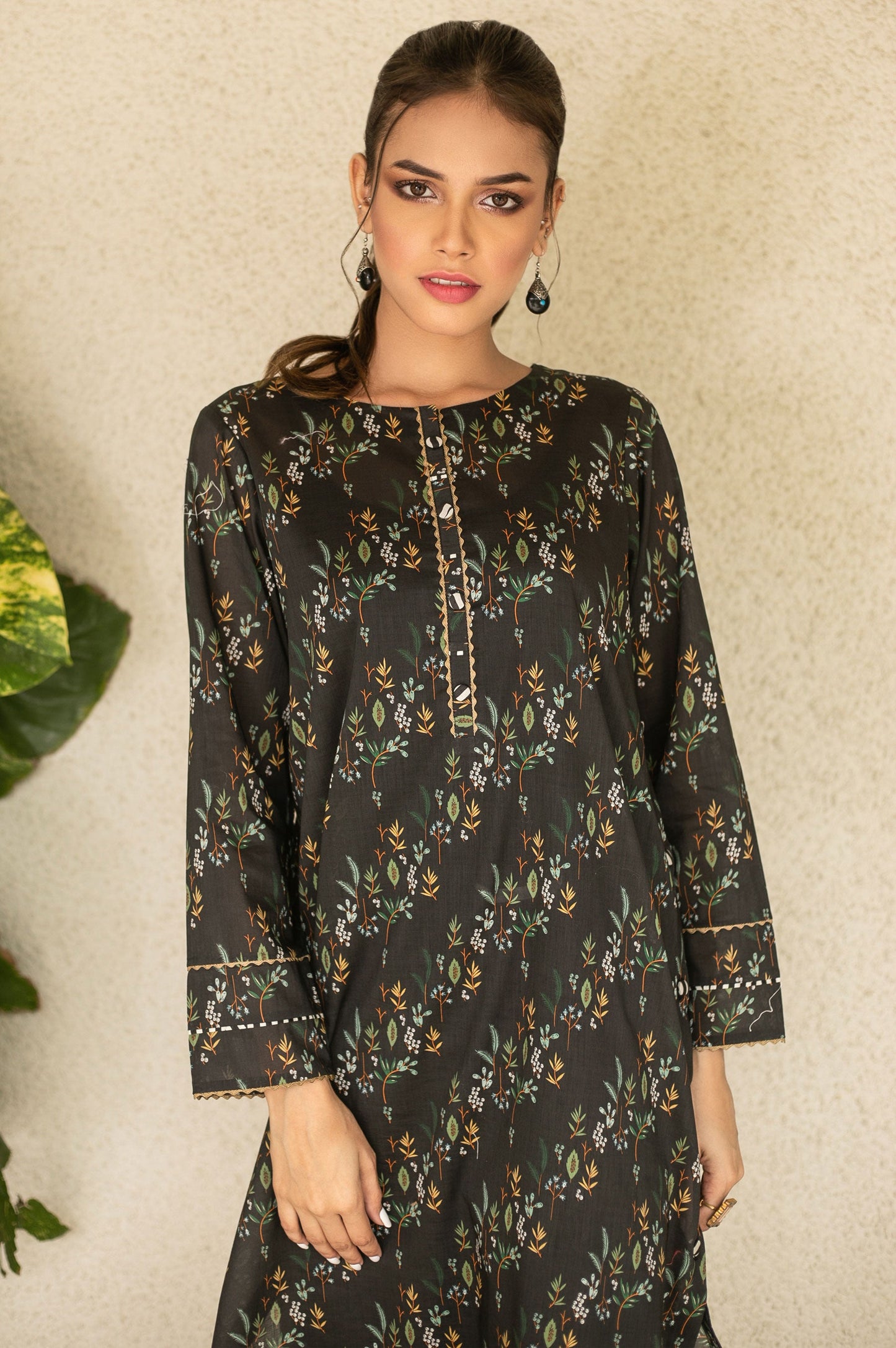 Stitched 1 Piece Digital Printed Lawn Shirt