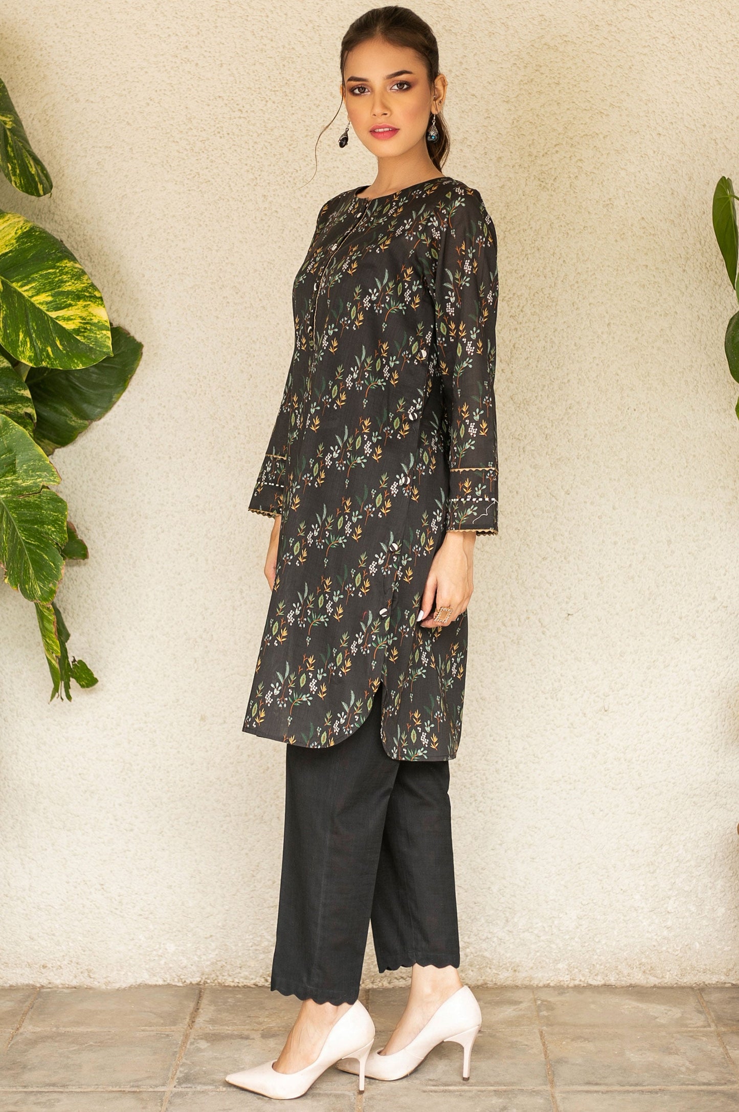 Stitched 1 Piece Digital Printed Lawn Shirt