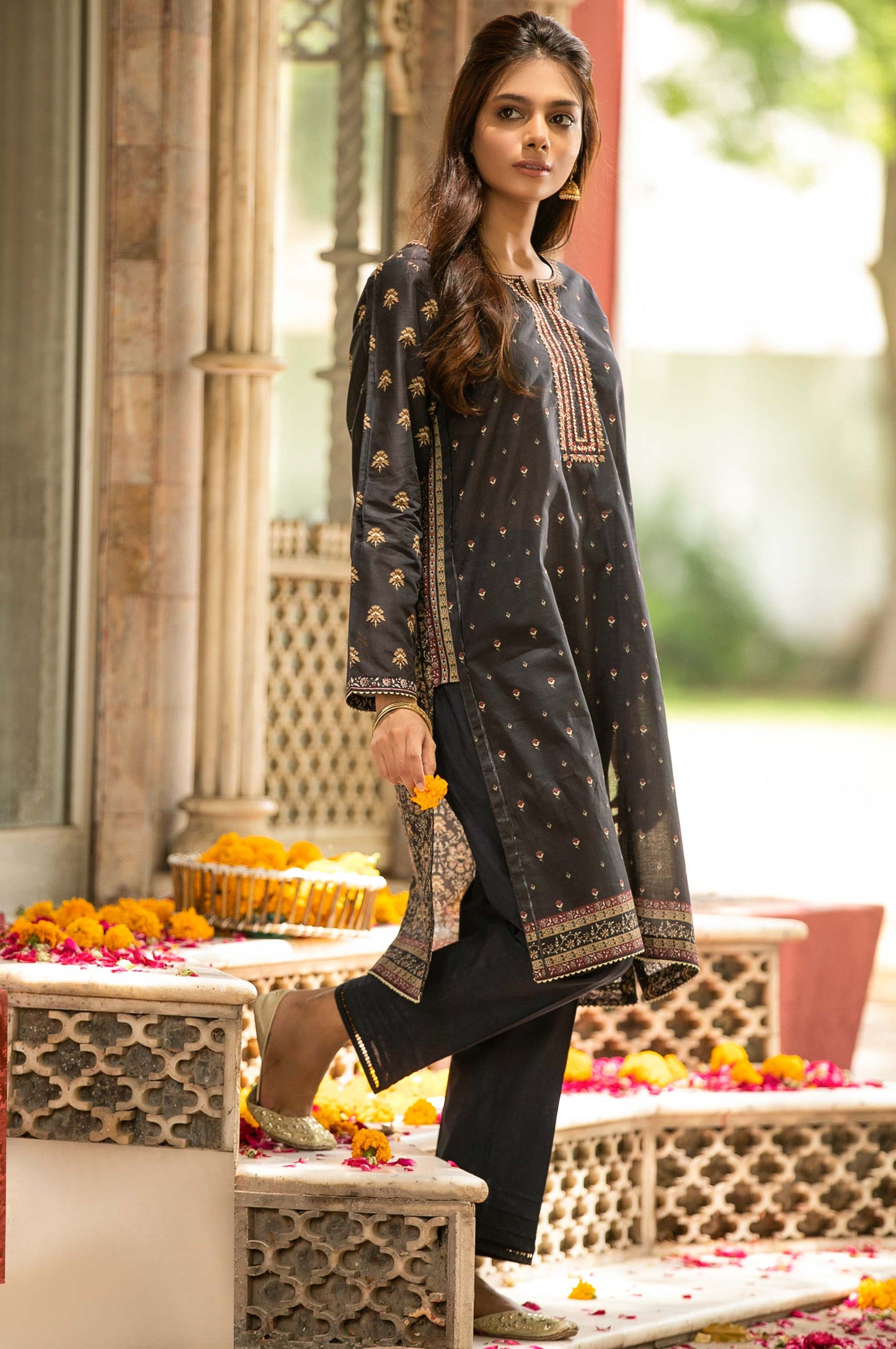 Stitched 1 Piece Digital Printed Lawn Shirt