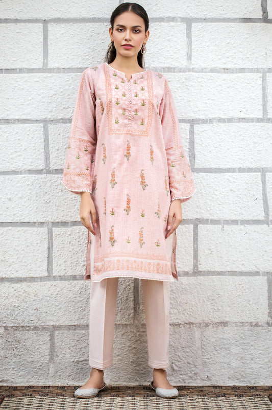 Stitched 1 Piece Digital Printed Lawn Shirt