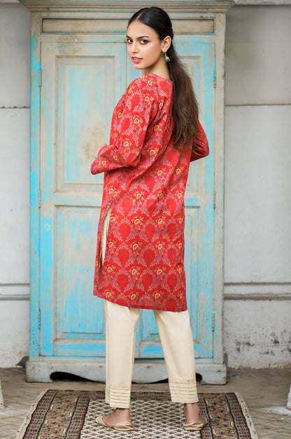 Stitched 1 Piece Digital Printed Lawn Shirt