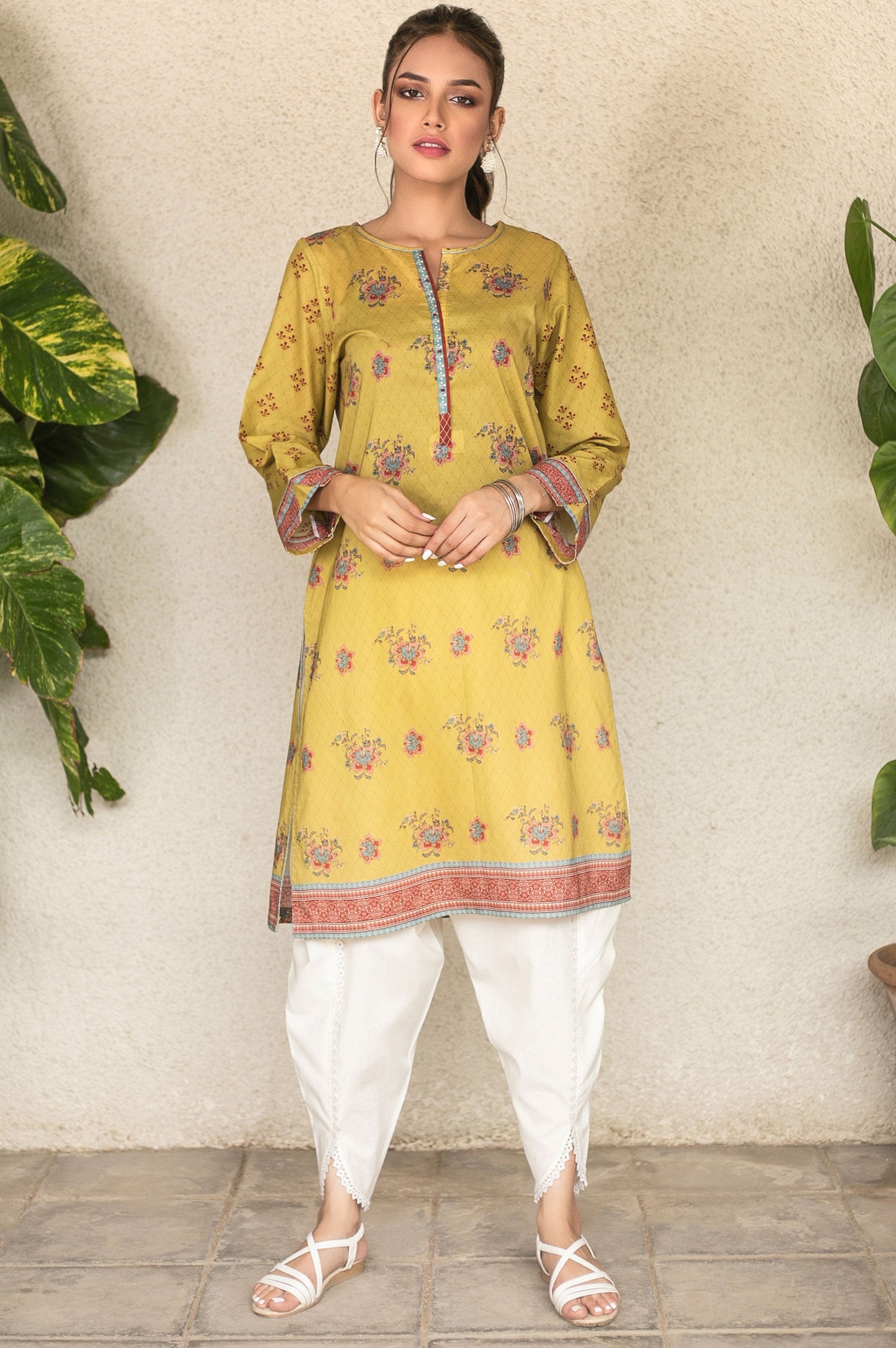 Stitched 1 Piece Digital Printed Lawn Shirt