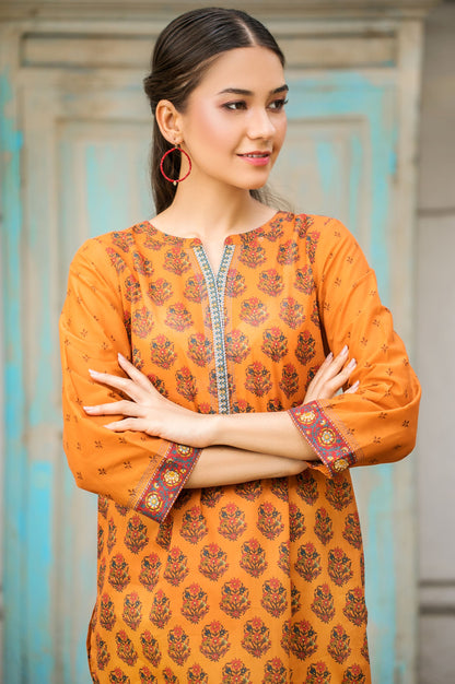 Stitched 1 Piece Digital Printed Lawn Shirt