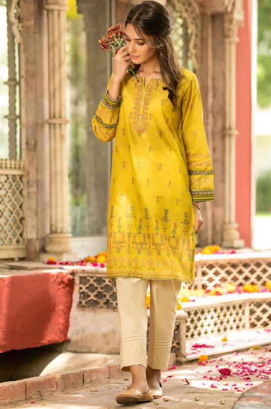 Stitched 1 Piece Digital Printed Self Jacquard Shirt