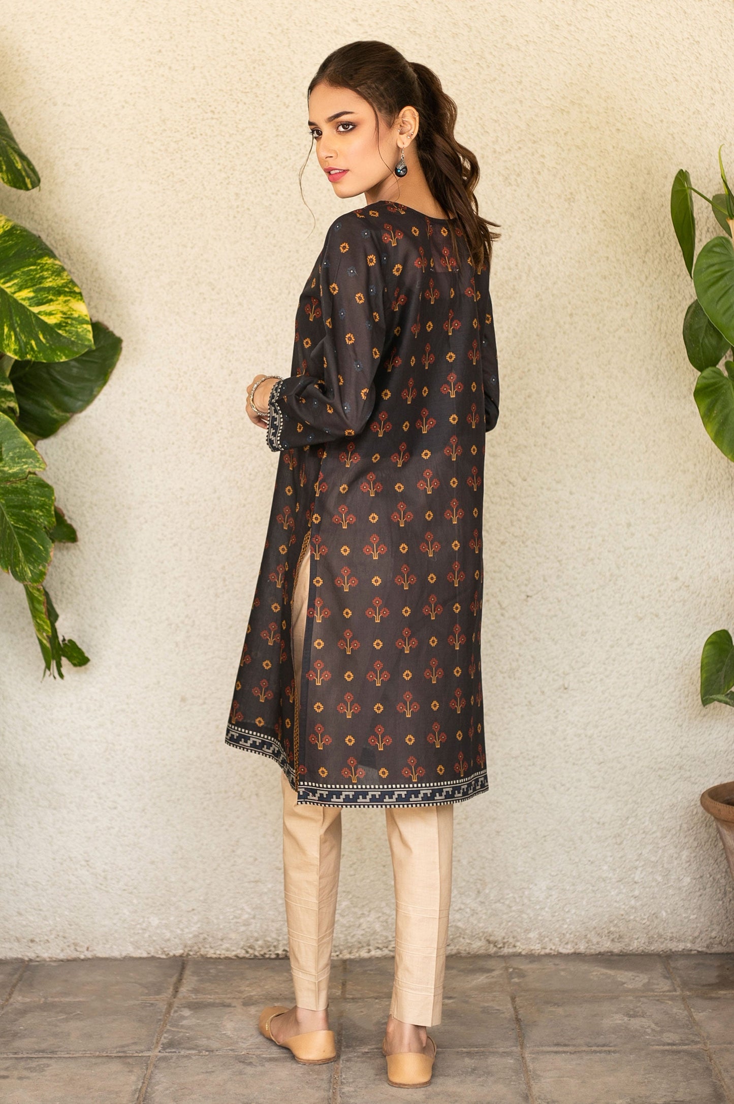 Stitched 1 Piece Digital Printed Doria Lawn Shirt