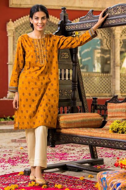 Stitched 1 Piece Digital Printed Doria Lawn Shirt