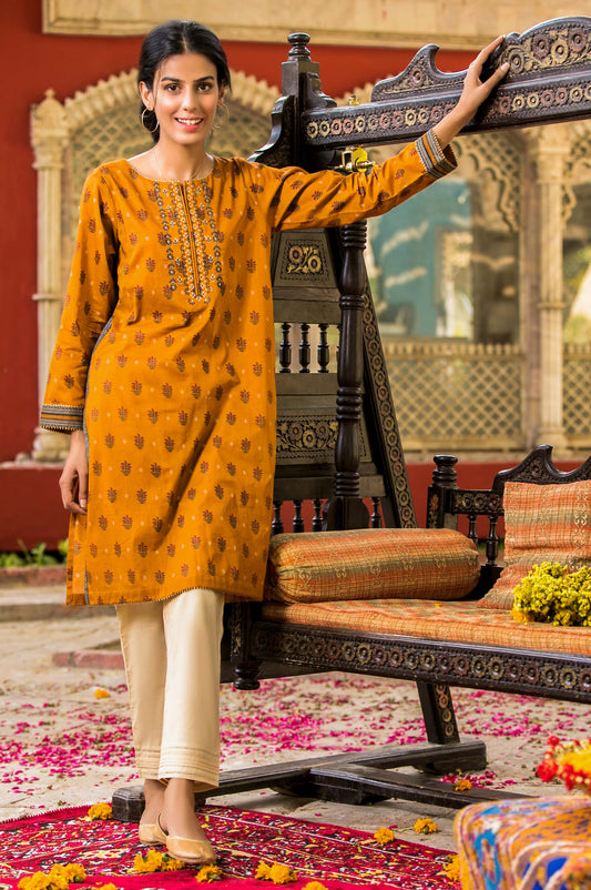 Stitched 1 Piece Digital Printed Doria Lawn Shirt