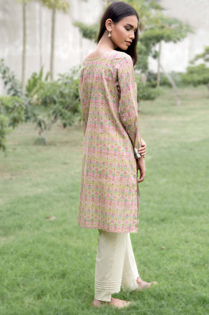 Stitched 1 Piece Printed Lawn Shirt