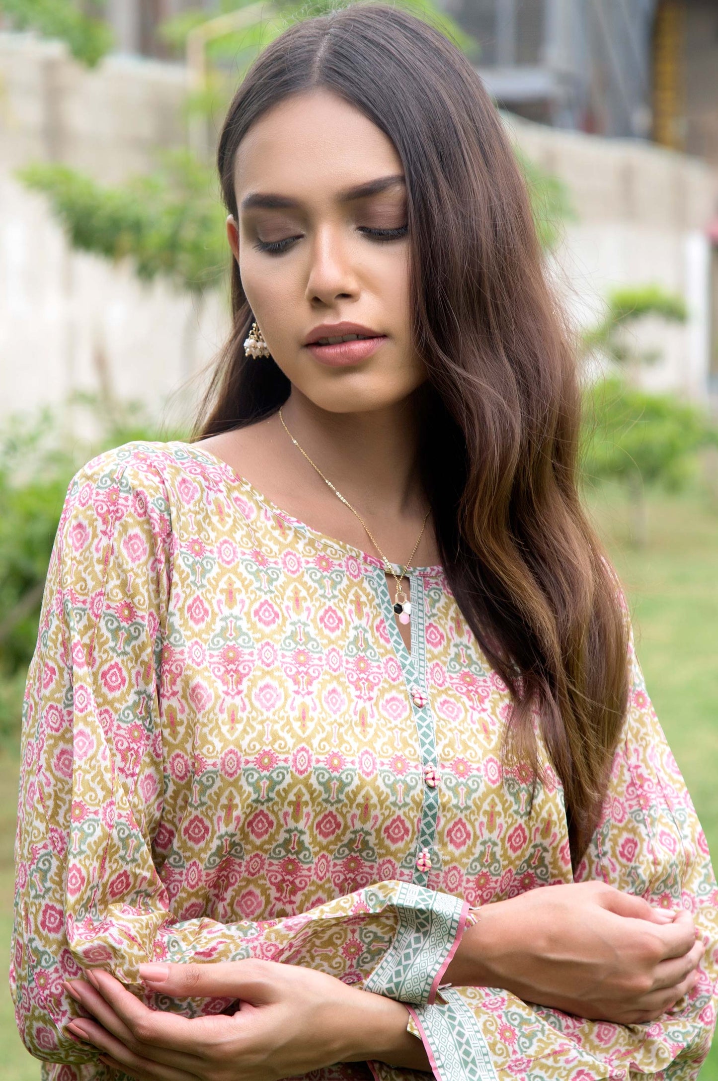 Stitched 1 Piece Printed Lawn Shirt