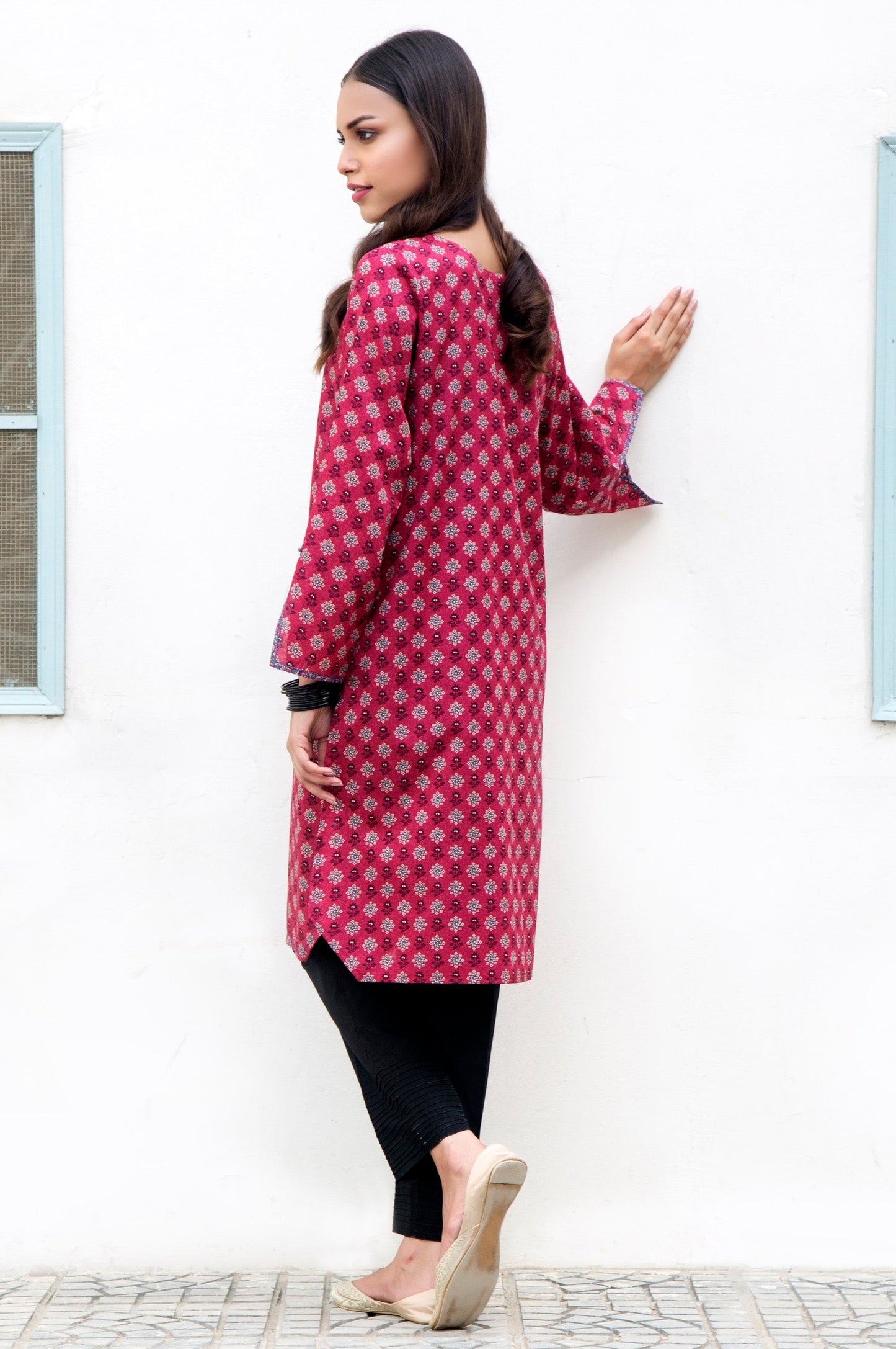 Stitched 1 Piece Printed Lawn Shirt