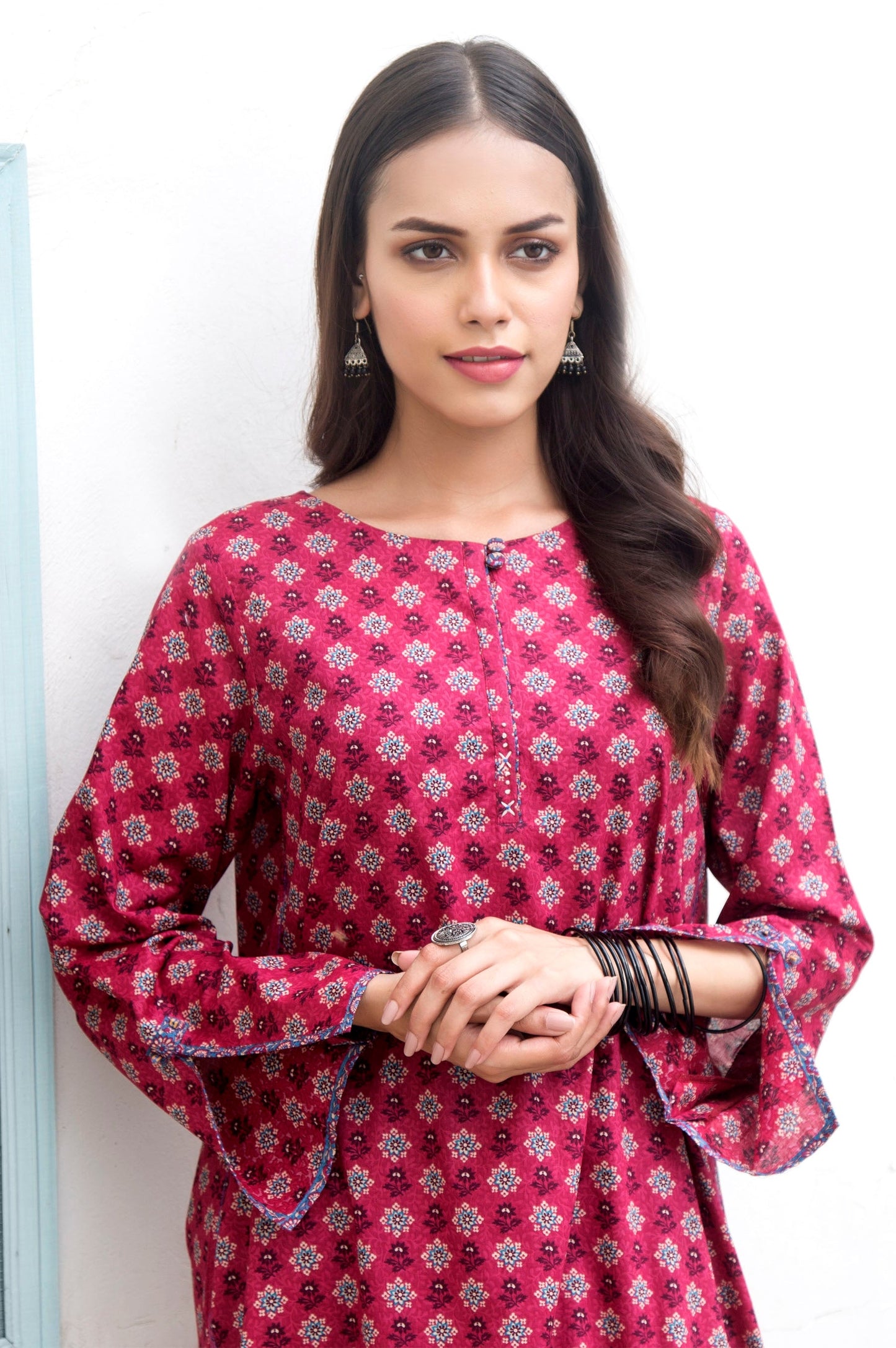 Stitched 1 Piece Printed Lawn Shirt