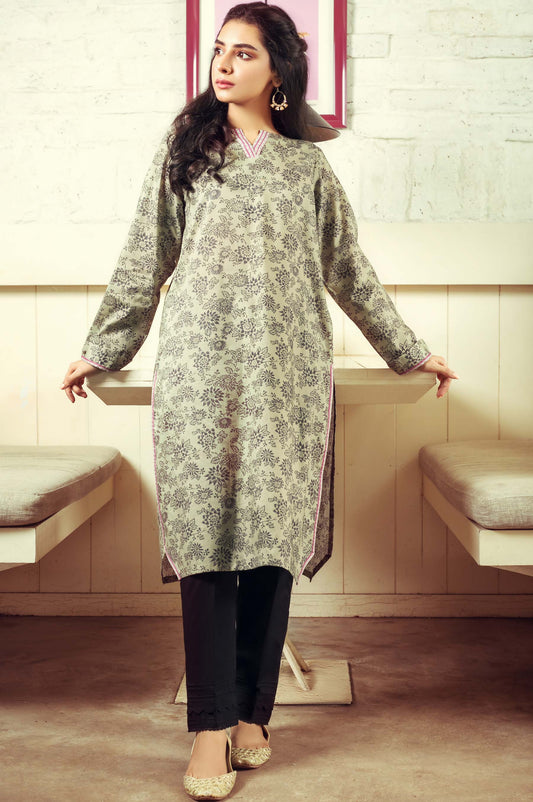 Stitched 1 Piece Digital Printed Cambric Shirt