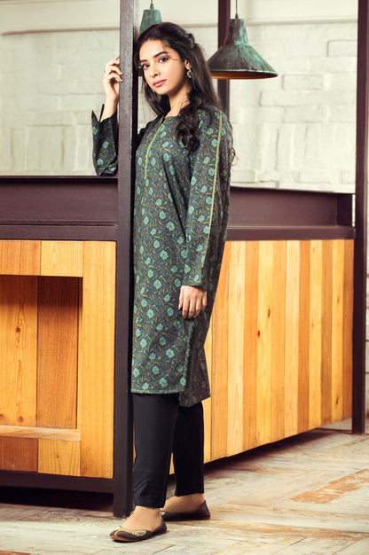 Stitched 1 Piece Digital Printed Cambric Shirt