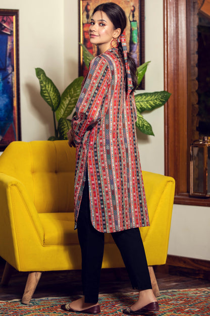 Stitched 1 Piece Digital Printed Khaddar Shirt